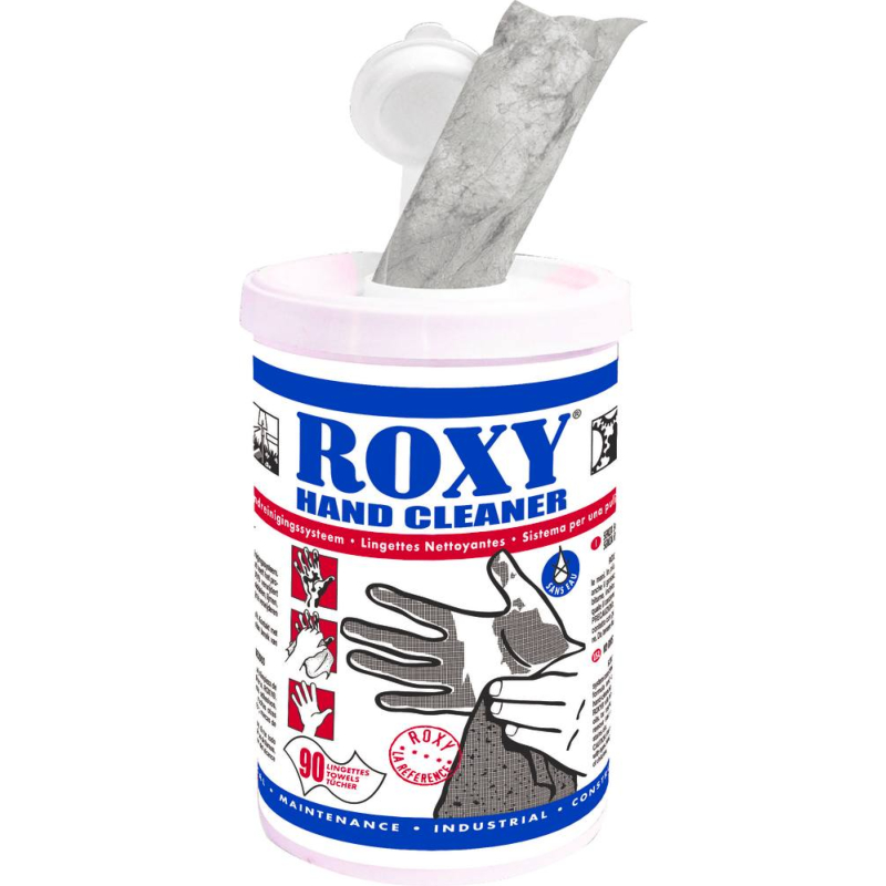  Pot de 90 lingettes nettoyantes pour mains | ROXY