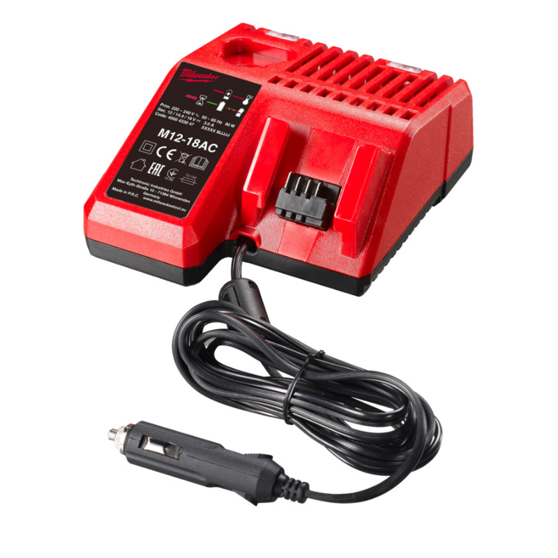 Chargeur sur allume cigare M12-18 AC | Milwaukee