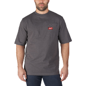 T-shirt de travail à manches courtes gris - WTSSG | Milwaukee