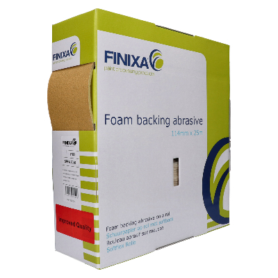 Rouleau abrasif 114mm x 25m - Softback | FINIXA