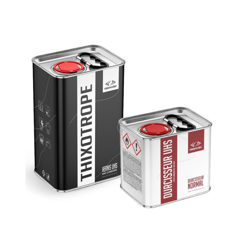 Pack vernis UHS THIXOTROPE + durcisseur normal | Visioncolor