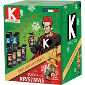 Pack de 8 aérosols Karzhañ - bière de noël offerte