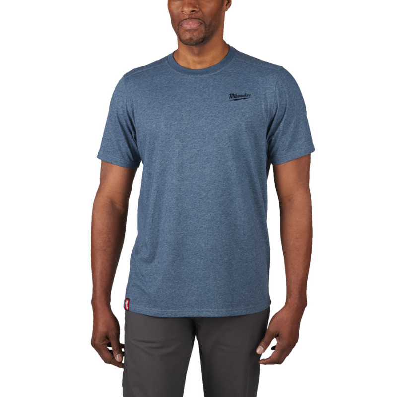 T-shirt HYBRID manches-courtes bleu | Milwaukee