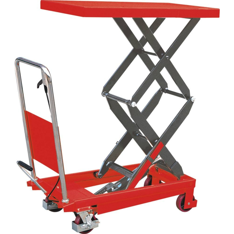 Table élévatrice mobile double ciseau 350kg | Drakkar