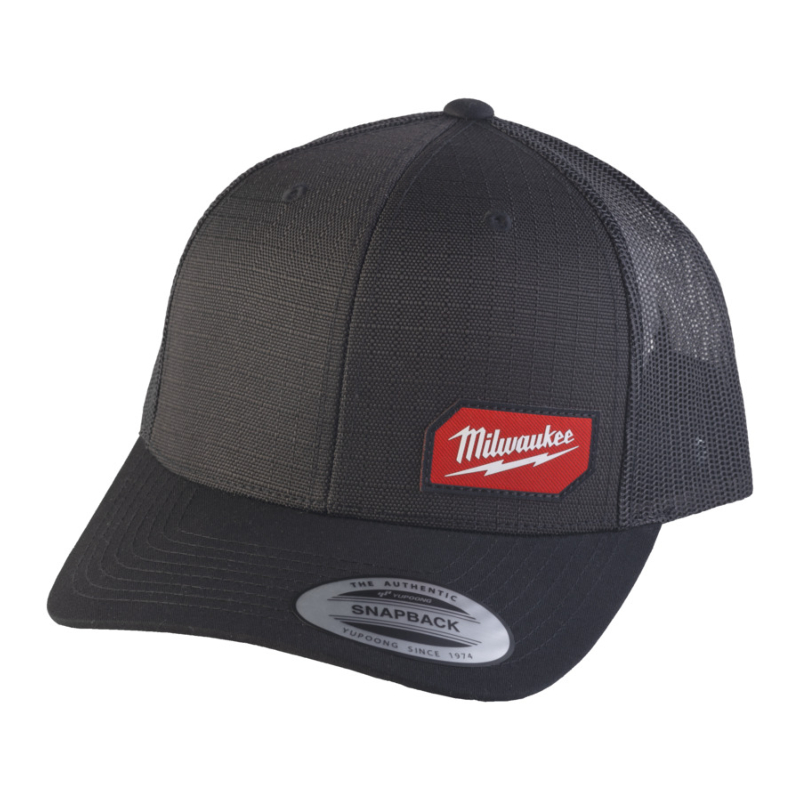 Casquette Snapback Trucker noir | Milwaukee